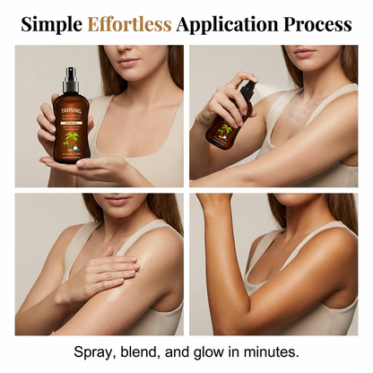 🏖️Summer Hot Sale - ONLY ￡9.99!!⚡50K+ SOLD!🌞Sunless Tanning Oil with Coconut Oil