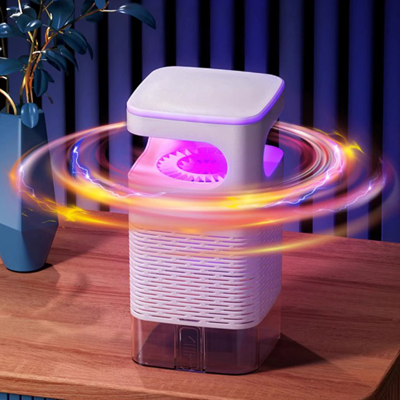 🔥Summer Hot Sale £12.99!!💥50K+ SOLD! 🔇🦟UV Fly Trap with Transparent Catch Box