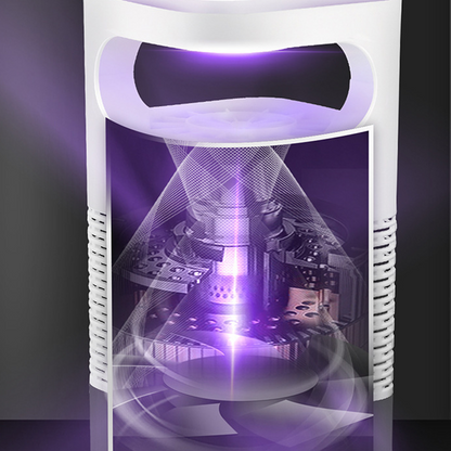 🔥Summer Hot Sale £12.99!!💥50K+ SOLD! 🔇🦟UV Fly Trap with Transparent Catch Box