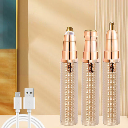 🔄🧔‍♀️🧔‍♂️ LIMITED-TIME 50% OFF! 3-in-1 Electric Eyebrow Trimmer – Interchangeable Heads for Brows, Face, and Detail Trimming – Ideal for Men and Women, Keeps You Groomed Anywhere, Anytime 🌍💈