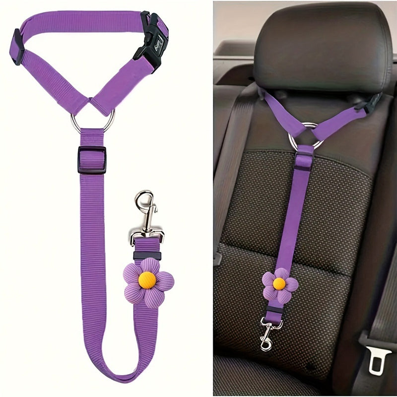 🔥New Hot Selling❤️‍🔥Buy One Get One Free🔥 2-in-1 Dog Car Seat Belt & Walking Leash