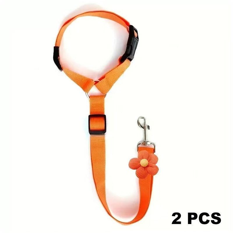 🔥New Hot Selling❤️‍🔥Buy One Get One Free🔥 2-in-1 Dog Car Seat Belt & Walking Leash