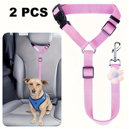 🔥New Hot Selling❤️‍🔥Buy One Get One Free🔥 2-in-1 Dog Car Seat Belt & Walking Leash