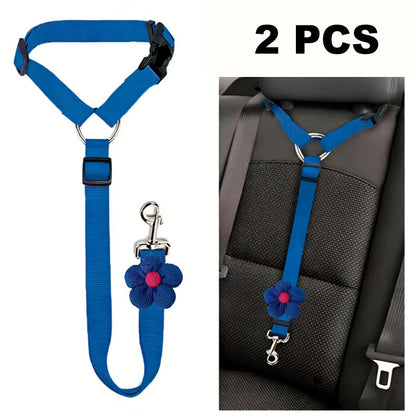 🔥New Hot Selling❤️‍🔥Buy One Get One Free🔥 2-in-1 Dog Car Seat Belt & Walking Leash