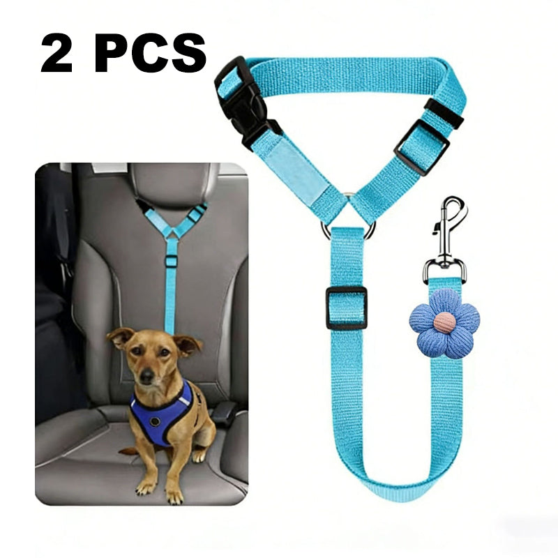 🔥New Hot Selling❤️‍🔥Buy One Get One Free🔥 2-in-1 Dog Car Seat Belt & Walking Leash