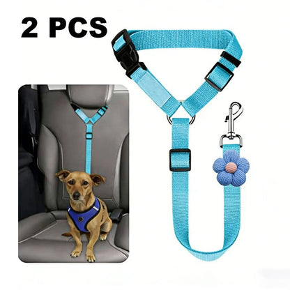 🔥New Hot Selling❤️‍🔥Buy One Get One Free🔥 2-in-1 Dog Car Seat Belt & Walking Leash