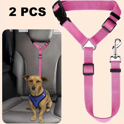 🔥New Hot Selling❤️‍🔥Buy One Get One Free🔥 2-in-1 Dog Car Seat Belt & Walking Leash