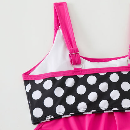 🏖️Summer Hot Sale - ONLY ￡15.99!!⚡50K+ SOLD!🌞🌊Women's Polka Dot Two Piece Swimsuit – Cute Dot Pattern, Comfort Fit & Stylish Beach Wear ☀️