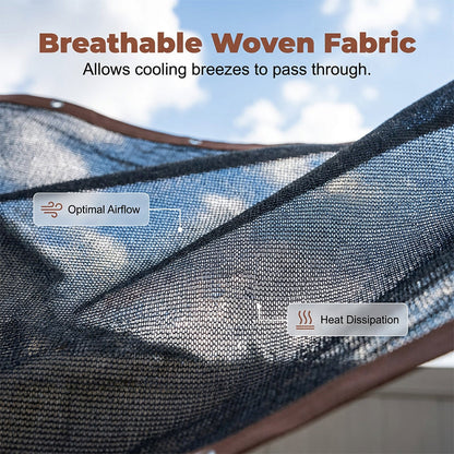 UV-Blocking HDPE Shade Net with Grommets