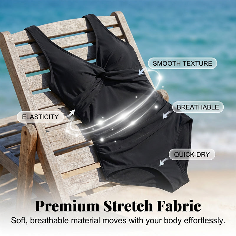 🏖️Summer Hot Sale  £14.99!!⚡50K+ SOLD!🩱Women's Tummy Control One-Piece Swimsuit