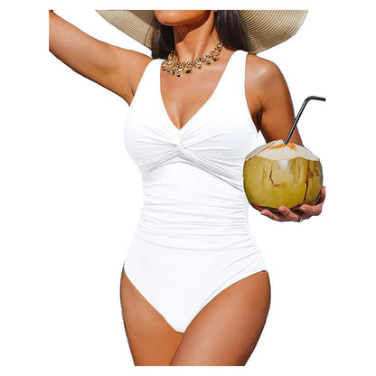 🏖️Summer Hot Sale  £14.99!!⚡50K+ SOLD!🩱Women's Tummy Control One-Piece Swimsuit