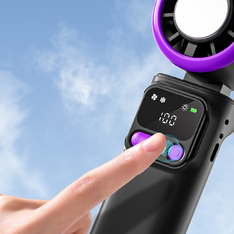✨ Limited Time! ✨Portable Cooling Fan with Ice Compress Plate