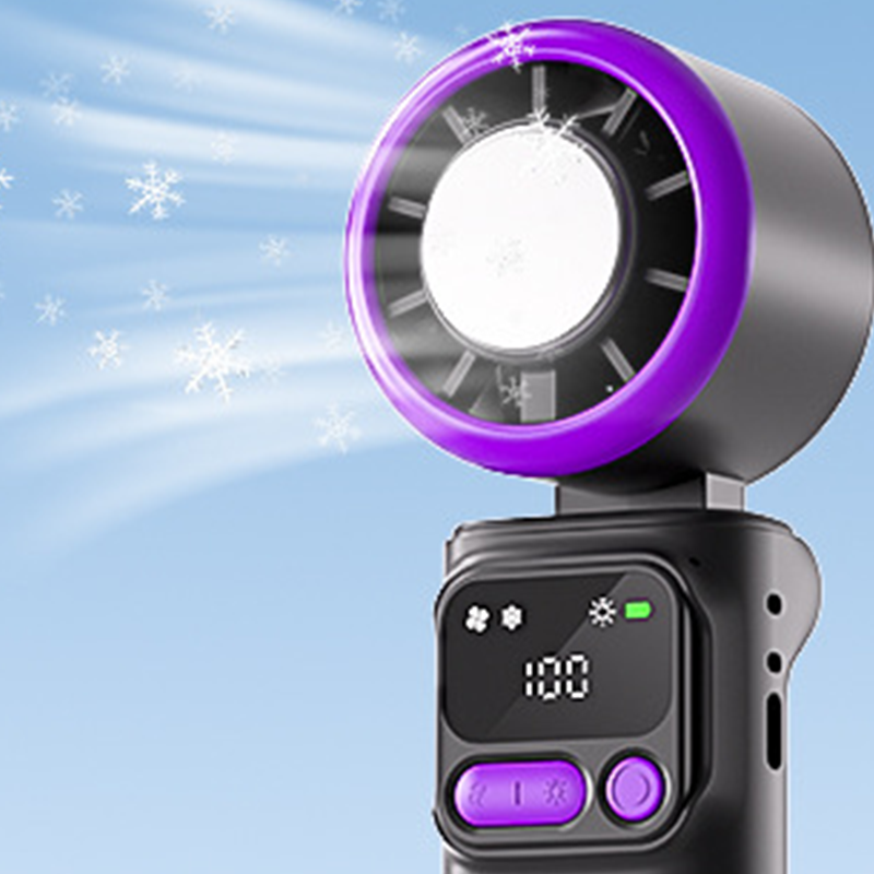 ✨ Limited Time! ✨Portable Cooling Fan with Ice Compress Plate