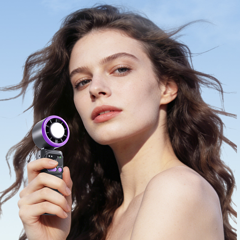 ✨ Limited Time! ✨Portable Cooling Fan with Ice Compress Plate