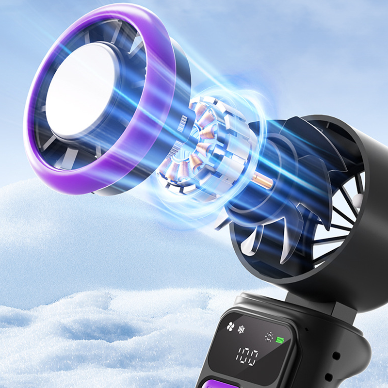✨ Limited Time! ✨Portable Cooling Fan with Ice Compress Plate