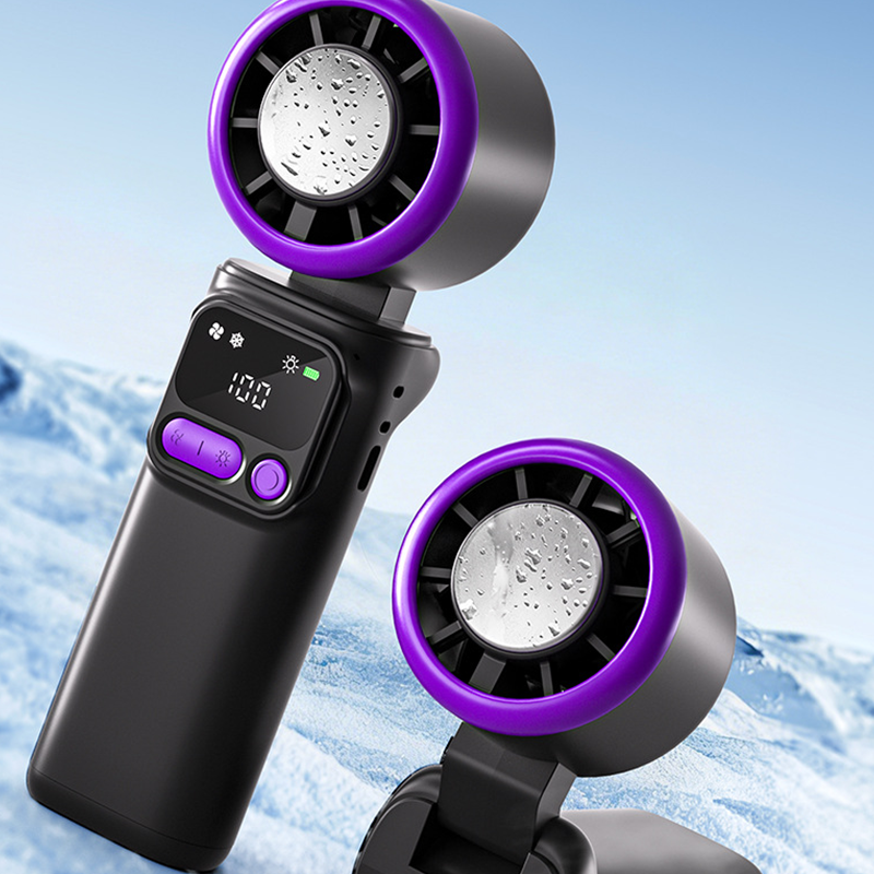 ✨ Limited Time! ✨Portable Cooling Fan with Ice Compress Plate