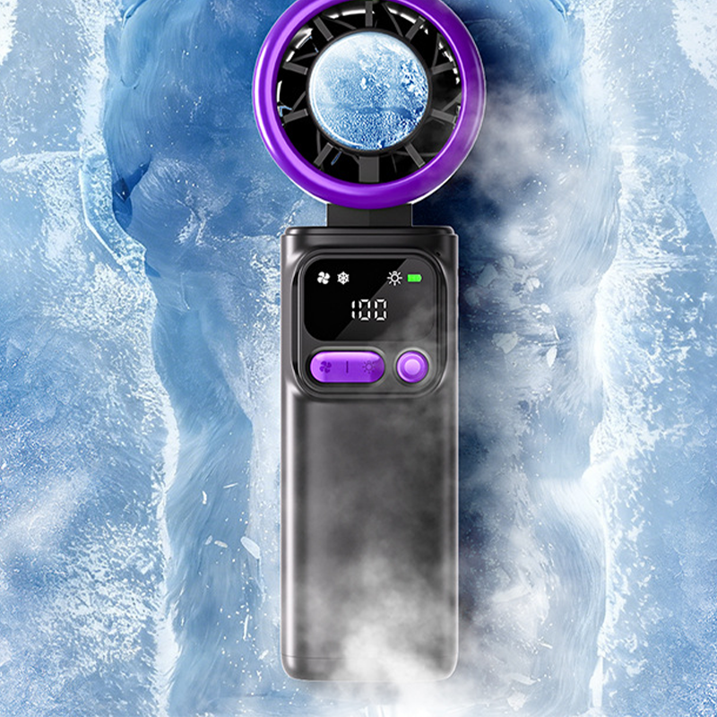 ✨ Limited Time! ✨Portable Cooling Fan with Ice Compress Plate