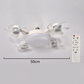 🏆LAST DAY SALE 50% OFF🎉💥Remote-Controlled LED Ceiling Fan Light-Saving Cooling & Lighting for Bedroom & Home