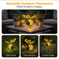 🔥Limited Time £10.99!! ⚡50K+ SOLD!✨🐝Hanging Solar Bee Light – Warm Amber Glow, Flicker-Free, Perfect for Garden Parties, Camping, or Kids’ Rooms – Spread Joy Day and Night 🌞🌜