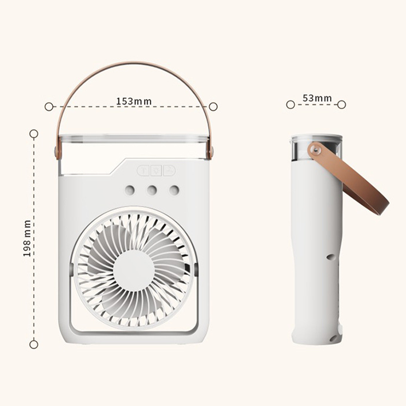 🔥SUMMER HOT SALE £18.99!!⚡0K+ SOLD!🧊❄️Portable Air Conditioner – Triple‑nozzle mist + fan, ice‑compatible for extra chill. 200ml tank, 7 colours, 5 speeds. Your personal summer oasis! 💨✨