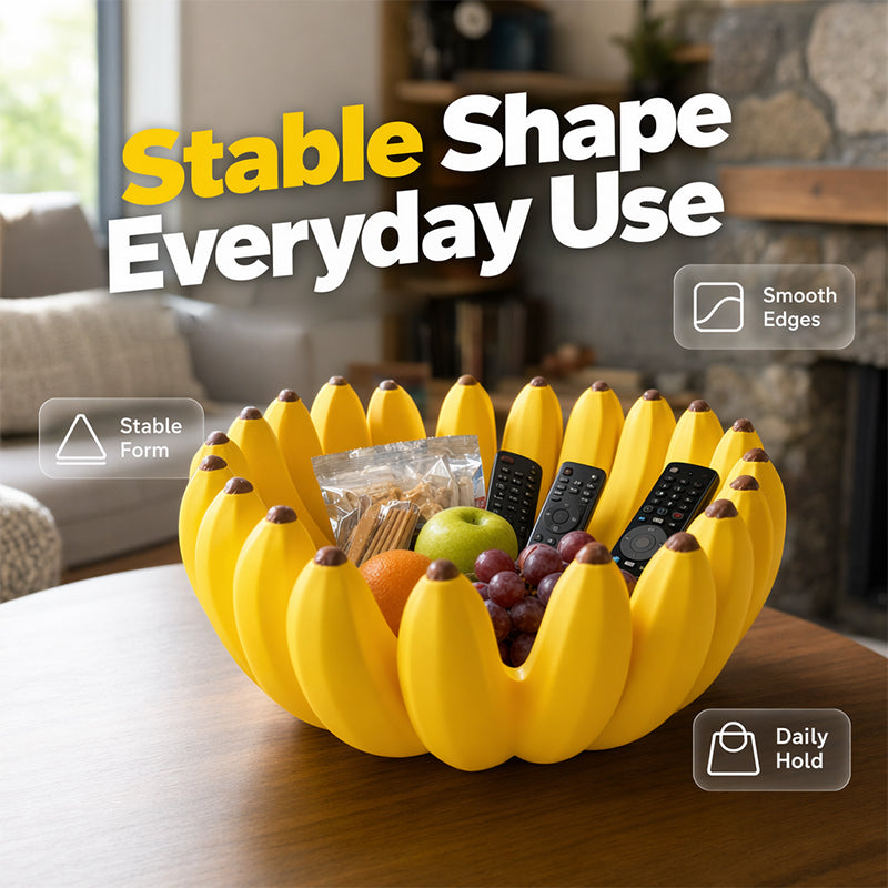 🍌Limited-time 50% off🍇Creative Banana Shape Fruit Bowl🍓