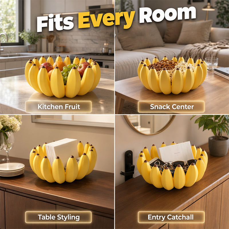 🍌Limited-time 50% off🍇Creative Banana Shape Fruit Bowl🍓