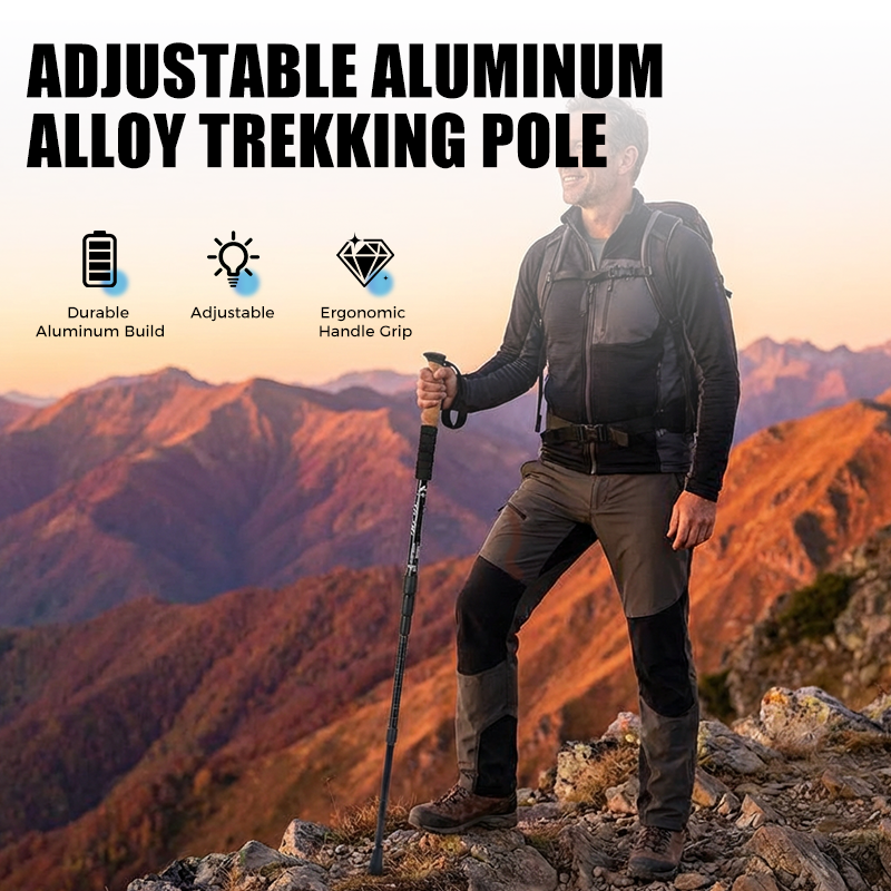 💥Last Day Special Sale 49% OFF💎Adjustable Aluminum Alloy Trekking Pole