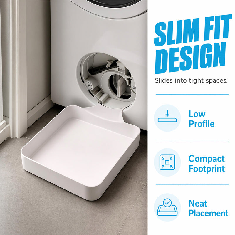 🌟LAST DAY SALE: ONLY ￡9.99!!🎁✨Universal Front-Load Washing Machine Drain Pan