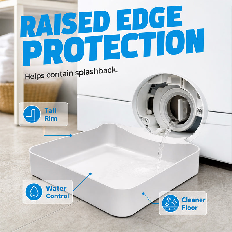 🌟LAST DAY SALE: ONLY ￡9.99!!🎁✨Universal Front-Load Washing Machine Drain Pan
