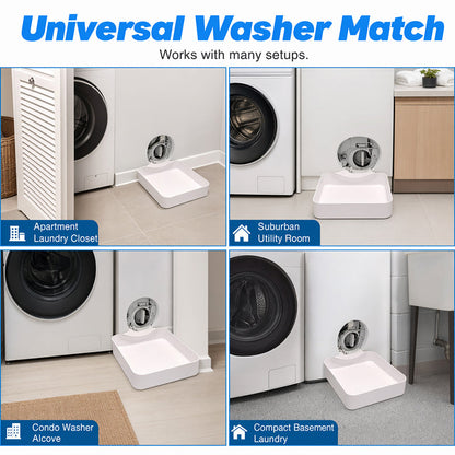 🌟LAST DAY SALE: ONLY ￡9.99!!🎁✨Universal Front-Load Washing Machine Drain Pan