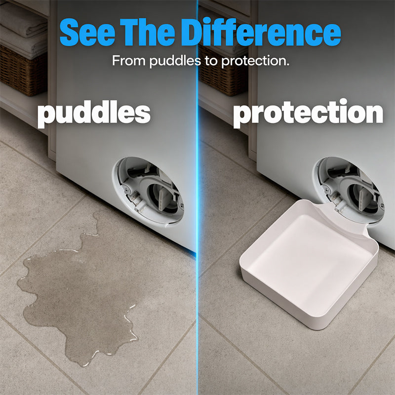 🌟LAST DAY SALE: ONLY ￡9.99!!🎁✨Universal Front-Load Washing Machine Drain Pan