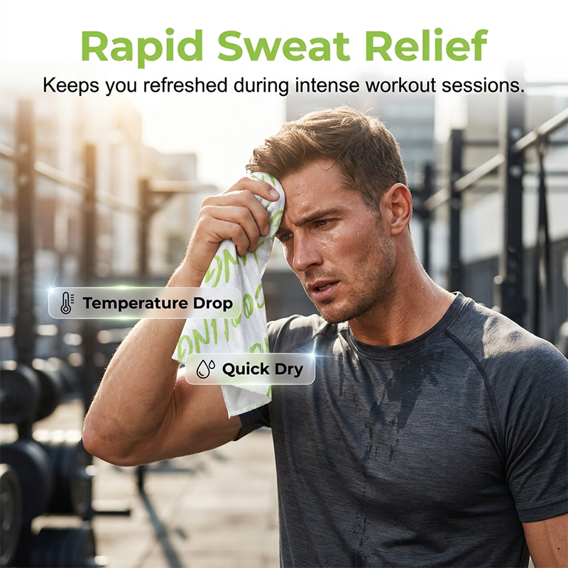 💗LAST DAY SALE 60% OFF:💰5PCS Pack Only £7.99⚡50K+ SOLD‼️❄️Instant Cooling Sports Towel 🏃‍♀️Portable Quick Chill Towel for Gym💪, Beach🏖️, Cycling🚲