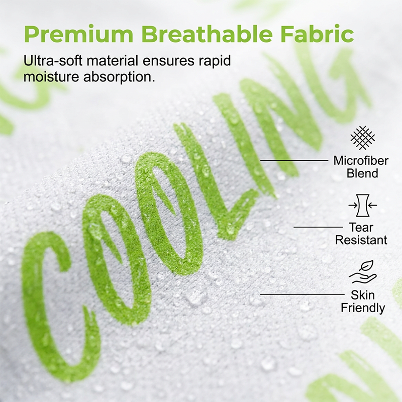 💗LAST DAY SALE 60% OFF:💰5PCS Pack Only £7.99⚡50K+ SOLD‼️❄️Instant Cooling Sports Towel 🏃‍♀️Portable Quick Chill Towel for Gym💪, Beach🏖️, Cycling🚲