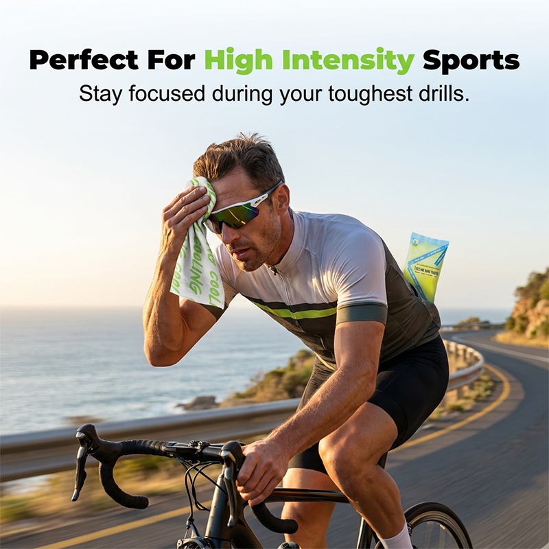 💗LAST DAY SALE 60% OFF:💰5PCS Pack Only £7.99⚡50K+ SOLD‼️❄️Instant Cooling Sports Towel 🏃‍♀️Portable Quick Chill Towel for Gym💪, Beach🏖️, Cycling🚲