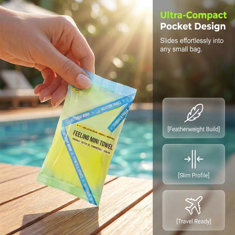 💗LAST DAY SALE 60% OFF:💰5PCS Pack Only £7.99⚡50K+ SOLD‼️❄️Instant Cooling Sports Towel 🏃‍♀️Portable Quick Chill Towel for Gym💪, Beach🏖️, Cycling🚲