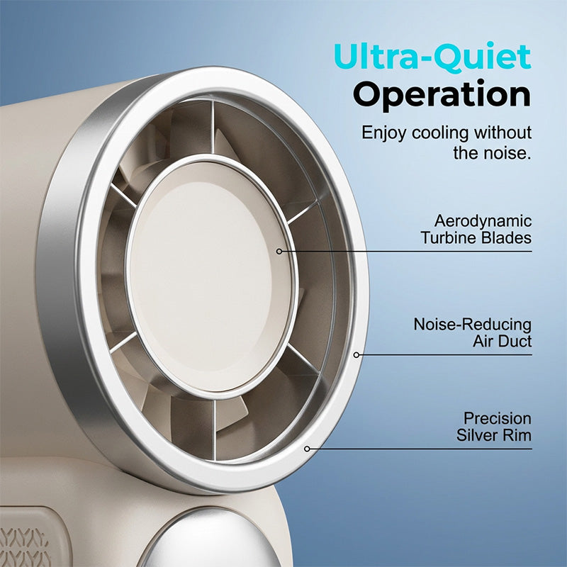 ✨ Limited Time! ✨Portable Cooling Fan with Ice Compress Plate