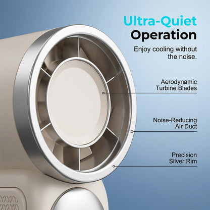 ✨ Limited Time! ✨Portable Cooling Fan with Ice Compress Plate