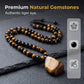 💎 2026 Sale — Over 29,000 Sold!🔥 Men's Tiger's Eye Beaded Necklace – Natural Gemstone 🧿