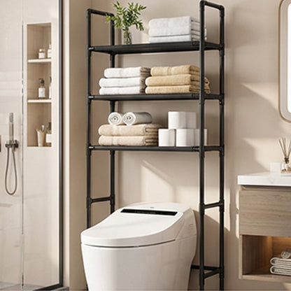 🗄️50% OFF NOW ! 🧺No-Drill Over-Washer Storage Rack, Waterproof Rustproof Laundry & Bathroom Organizer Shelf for Space Saving