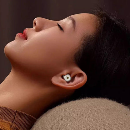 Bouchons d’oreilles de sommeil antibruit réutilisables en silicone