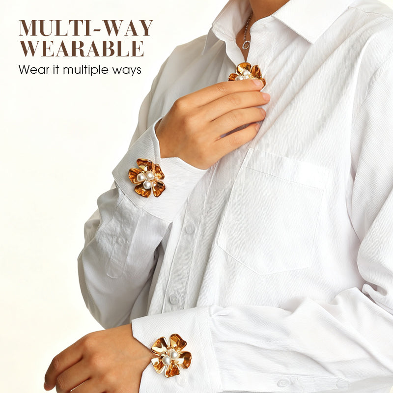 Imitation Pearl Flower Accessories