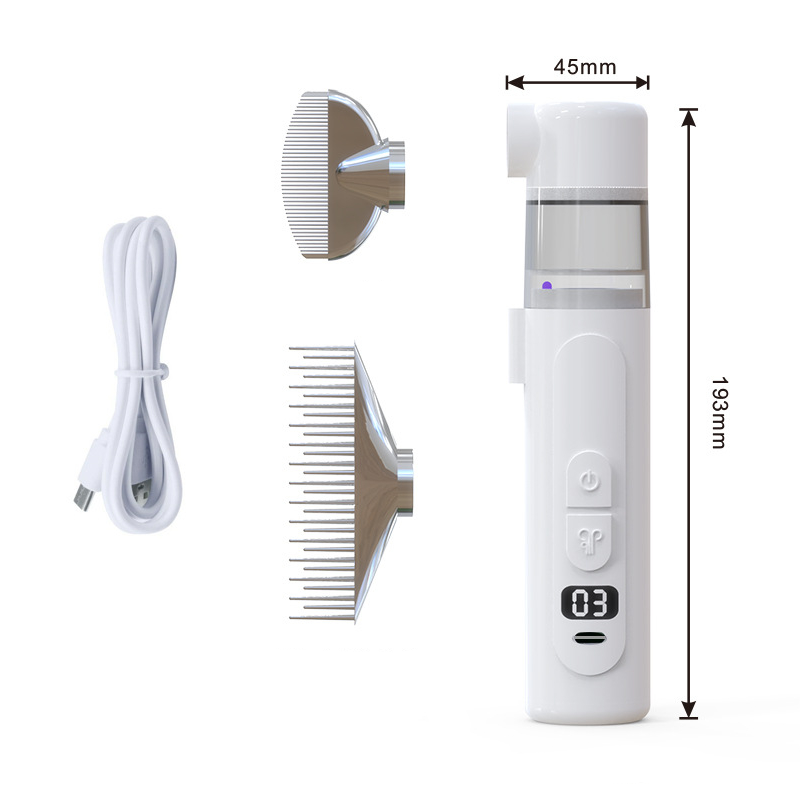 ⏰LIMITED TIME PRICE: ONLY ￡13.99!!!🔥Electric Pet Grooming Comb🐕Keep your furry friends away from mites, fleas and tangled fur！