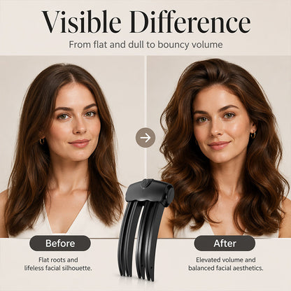 🎉60% OFF💇Wireless Heated Volumizing Root Lift Clip, Portable Travel Hair Styling Tool for Flat Fine Hair