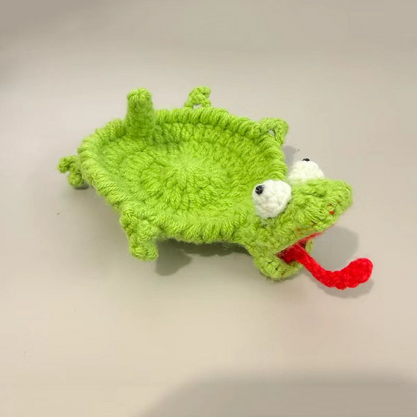 Stress-Relief Crocheted Animal Coaster