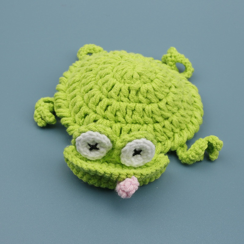 Stress-Relief Crocheted Animal Coaster