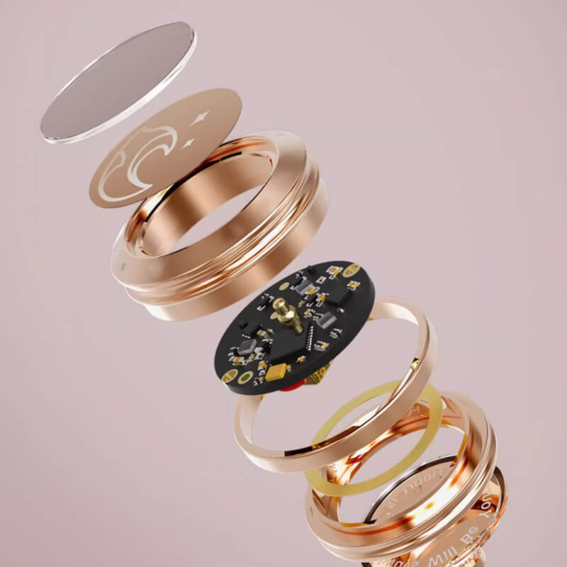 A pair of lover intelligent sensing bracelets