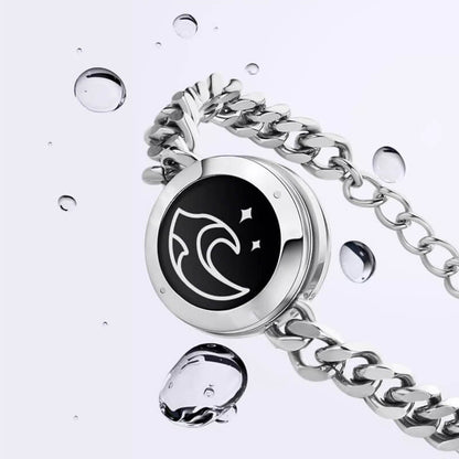 A pair of lover intelligent sensing bracelets