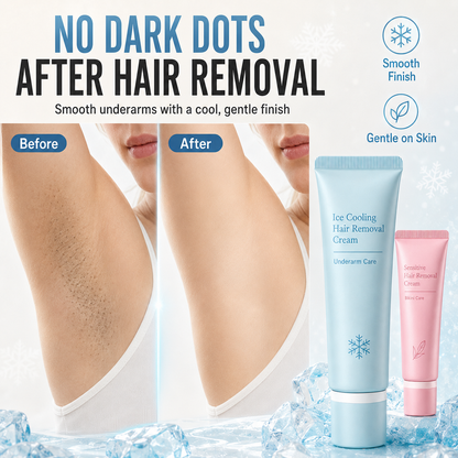 🔥LAST DAY SALE £6.99!!⚡50K+ SOLD!🧊💕Hair Removal Cream – Enriched with Rose & Lavender Oil, Niacinamide Brightening – Inhibits Regrowth, Longer-Lasting Smoothness!