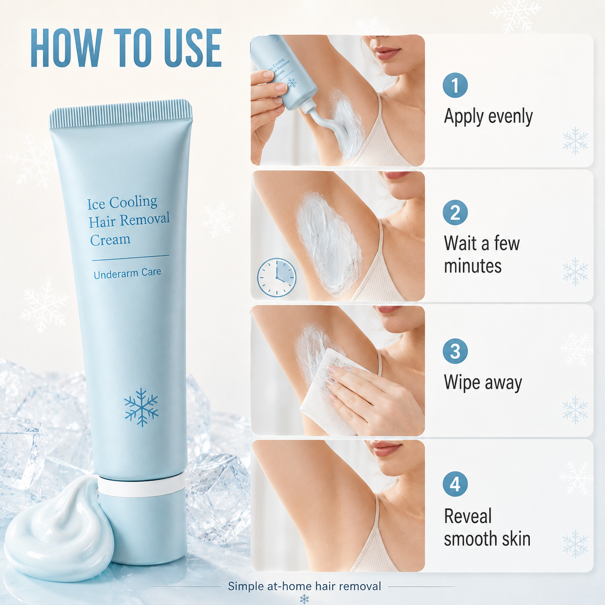 🔥LAST DAY SALE £6.99!!⚡50K+ SOLD!🧊💕Hair Removal Cream – Enriched with Rose & Lavender Oil, Niacinamide Brightening – Inhibits Regrowth, Longer-Lasting Smoothness!