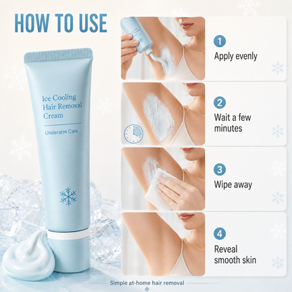 🔥LAST DAY SALE £6.99!!⚡50K+ SOLD!🧊💕Hair Removal Cream – Enriched with Rose & Lavender Oil, Niacinamide Brightening – Inhibits Regrowth, Longer-Lasting Smoothness!